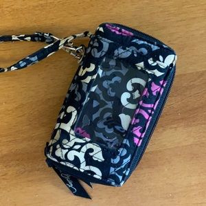 Vera Bradley ID / Phone Wallet with Wristlet